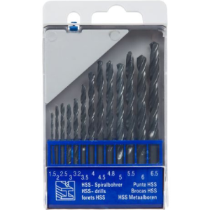 13 pc HSS Drill Set for Metal