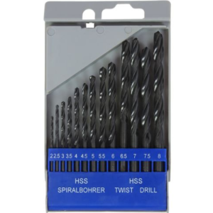 13pc HSS Drill Set for Metal