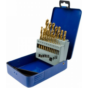 19pc Titanium Coated Metal Set