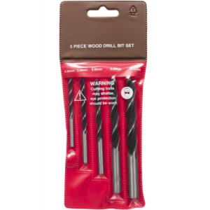 5pc Wood Drill Set