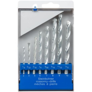 8pc Masonry Drill Set