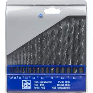 19pc HSS Drill Set 